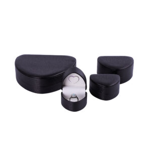 Heart Shape Jewelry Box Black
