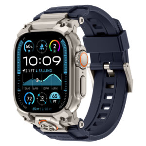 Apple Watch Ultra 49mm Silicone Rugged Armor Strap