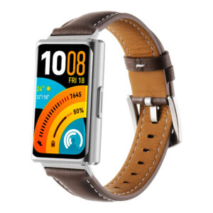 Brown Smooth Genuine Leather Strap
